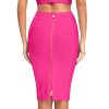 Women's Bandage Skirt High Waist Bandage Skirt Pencil Skirt