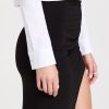Women's Side Drape Mini Skirt