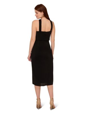 Women's Novelty Faux Wrap Dress