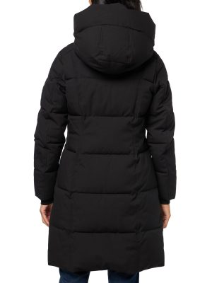 Women's Zipper Hooded Puffer Coat