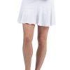 Athleisure Wear Sun Protective UPF 50+ Icefil Cooling Flounce Skort with Back Pockets - 20000