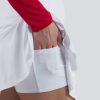 Athleisure Wear Sun Protective UPF 50+ Icefil Cooling Flounce Skort with Back Pockets - 20000