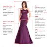 Women's Satin Suspender Skirt V-Neck Homecoming Dresses A-line Pocket Party Dress Purple