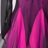 Diamond-Studded Large Swing Skirt New Modern Dance Dress Performance Competition Clothing National Standard Dance