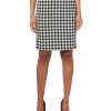 Women's Four Button Boxy Blazer & Skirt, 2pc Set