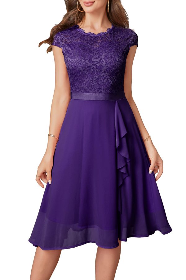 Women's Cocktail Dresses for Women Evening Party, Tea Party Dress for Women 2024 Wedding Guest Dress Prom Semi Formal Dress