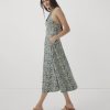 Organic Cotton Women's Fit & Flare Halter Dress