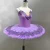Professional Swan Lake Dance Costumes Kids Womens Ballet Skirt Girls Pancake Tutu Dress