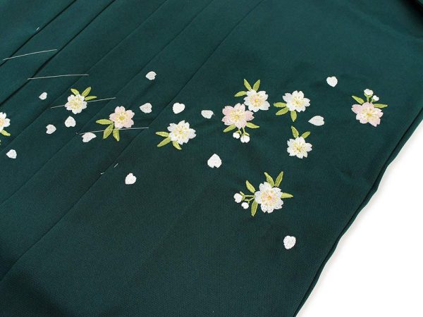 -Kimono Women Embroidered Hakama Skirt Single Item Andon