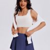 Tennis Skirts for Women Pleated Athletic Skort Lightweight Golf Skirts with Shorts Pocket Workout Pickleball