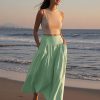 3 Pack Maxi Long Skirts for Women, Ankle Length High Waisted Pleated Flowy A Line Summer Casual Skirts with Pockets