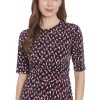 Elegant Half-Sleeve Mid-Calf Work Dresses for Women