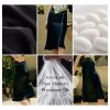 Mulberry Silk Skirts for Women Midi Length Elegant Skirt Slit Dresses Casual Party Sexy High Waist Dress