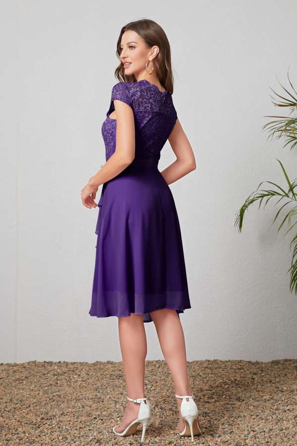 Women's Cocktail Dresses for Women Evening Party, Tea Party Dress for Women 2024 Wedding Guest Dress Prom Semi Formal Dress