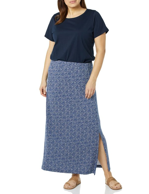 Women's Lightweight Knit Maxi Skirt