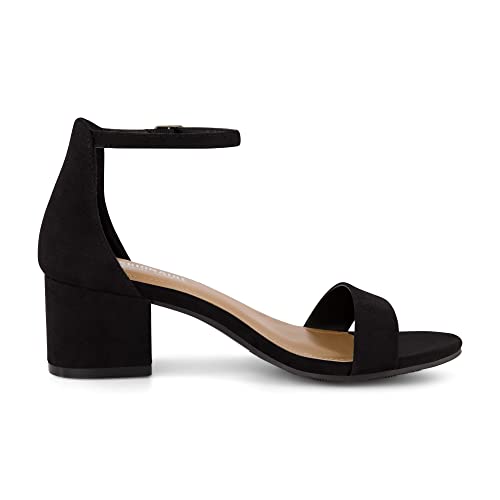 31-CIJnBTuL.jpg Women's Alba one band mid block heel sandal +Memory Foam, Wide Widths Available