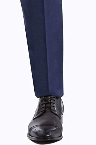 Skinny Fit Men’s Suit Separates with Performance Stretch Fabric, Charcoal, 34W x 34L