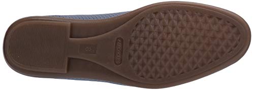 - Women's Softee Ballet Flat - Casual Closed Toed Flat with Memory Foam Footbed