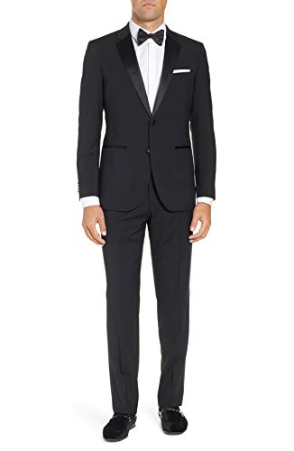 Men's Classic & Slim Fit Two-Piece Formal Tuxedo Suit
