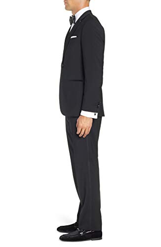 Men's Classic & Slim Fit Two-Piece Formal Tuxedo Suit