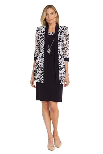 Womens 2PC Printed Two Piece Dress
