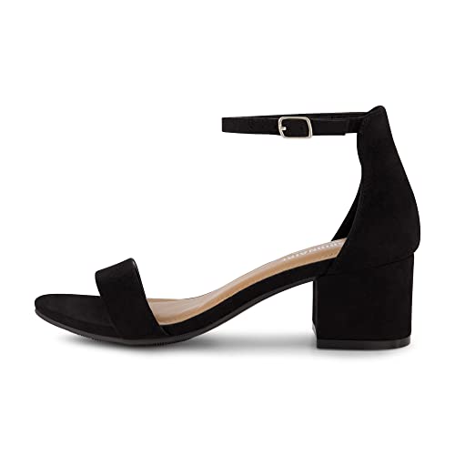 31BXy4lDtBL.jpg Women's Alba one band mid block heel sandal +Memory Foam, Wide Widths Available