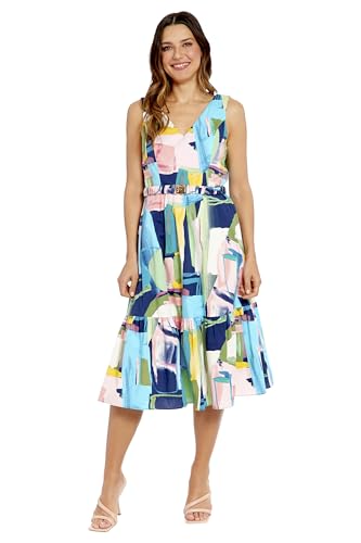 V-Neck Sleeveless Cocktail Wedding Guest & Summer Dresses for Women