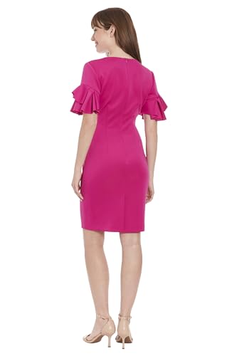 Ruffle Bridal Shower, Wedding Guest, Summer, Beach, Or Vacation, Work Dresses for Women