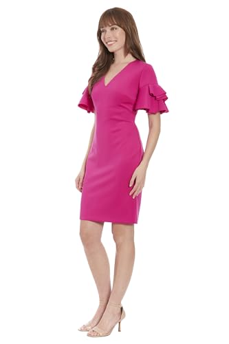 Ruffle Bridal Shower, Wedding Guest, Summer, Beach, Or Vacation, Work Dresses for Women