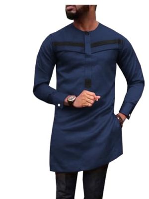 African Men Shirt And Pants Outfit Clothing Dashiki Party Wedding Evening