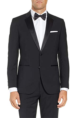 Men's Classic & Slim Fit Two-Piece Formal Tuxedo Suit