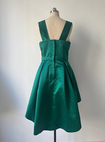 High Low Flower Girl Dresses Camo and Satin Banquet Quince Prom Dress