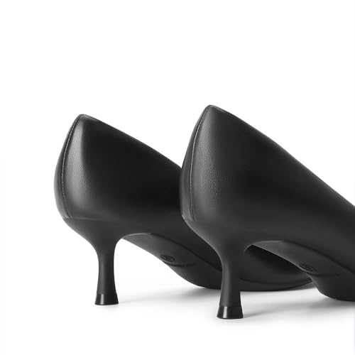 Women's Pumps Closed Toe Pointed Toe Kitten Heels for Women Party Dance Wedding Dress Shoes for Women