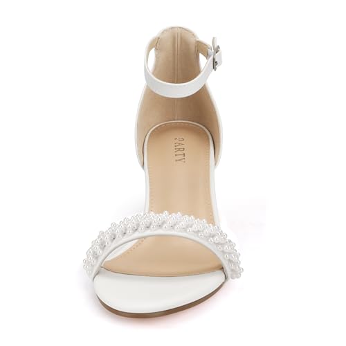 Women's Open Toe Ankle Strap Low Block Chunky Heels Sandals