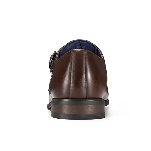 Men's Dress Loafer Shoes Monk Strap Slip On Loafers