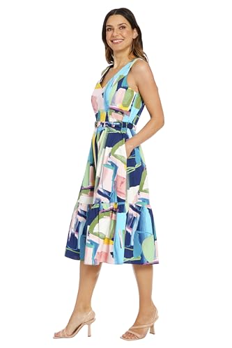 V-Neck Sleeveless Cocktail Wedding Guest & Summer Dresses for Women