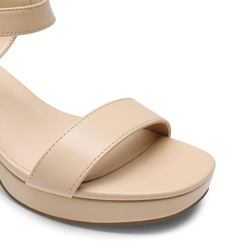 31uD24P35OL.jpg Women's Platform Heels Block Chunky Open Toe Ankle Strap Heel Fashion Wedding Party Dress Sandals Shoes