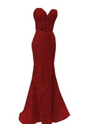 Mermaid Tight Lace Designer Prom Bridesmaid Dresses Evening Formal Gowns Applique 2025
