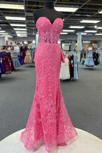 Mermaid Tight Lace Designer Prom Bridesmaid Dresses Evening Formal Gowns Applique 2025
