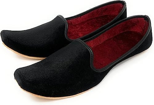 HRITHIK Punjabi Jutti Indian Flats Handmade Shoe - Khussa Shoes, Indian Wedding, Sherwani, Kurta, Mojari Shoe