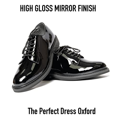 Uniform Hi-Gloss Oxford Dress Shoe Formal Dress Shoe