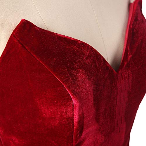 V Neck Velvet and Tulle Long Ball Gown Corset Formal Evening Prom Dresses