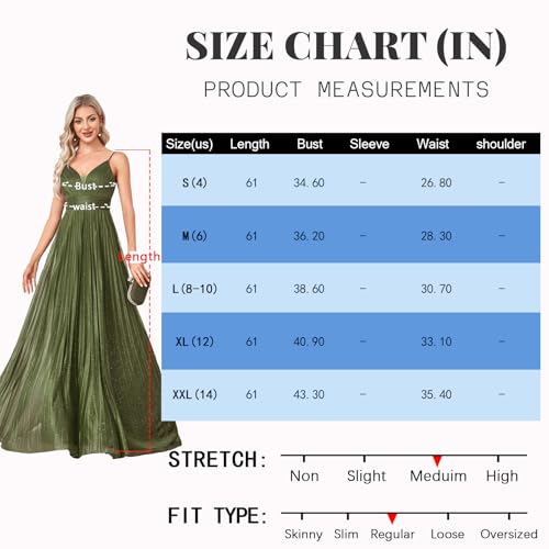 41DEsiItkrL.jpg Sexy Backless Maxi Formal Dress for Women with Sequin, Sleeveless Pleated Evening Gowns for Wedding and Cocktail