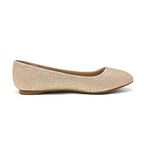 Women's Sole-Simple Ballerina Walking Flats Shoes