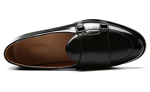 Italy Luxury Monk Strap Wedding Dress Shoes for Men Leather Handmade Shoes