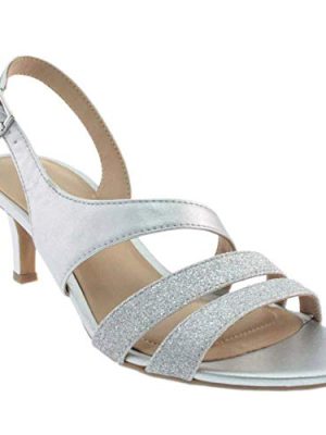 Women's Taimi Strappy Mid Heel Slingback Dress Sandal