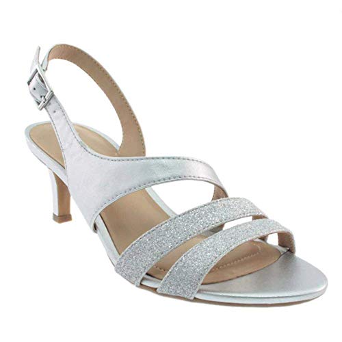 Women's Taimi Strappy Mid Heel Slingback Dress Sandal