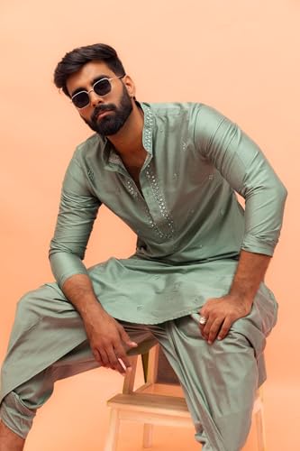 Men's Kurta Dhoti Set - Traditional Indian Ethnic Wear for Men - Ideal for Weddings, Festivals & Celebrations