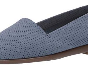 - Women's Softee Ballet Flat - Casual Closed Toed Flat with Memory Foam Footbed