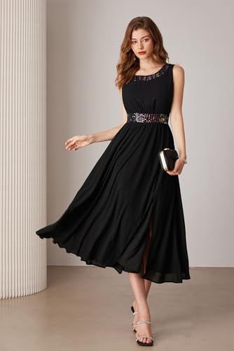 Women's Formal Dresses Mother of The Bride Dresses for Wedding Party Cocktail Dress Two Piece Dress Sequin Dress